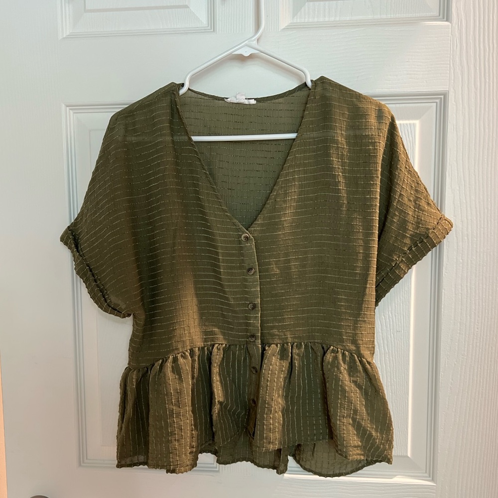 Blu Pepper Mod Boutique blouse